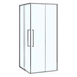 Душевое ограждение Azario SHANGHAI 100x100 см AZ-R43-100-MGR-CL, графит матовый/прозрачное - фото 