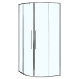 Душевое ограждение Azario SHANGHAI 100x100 см AZ-S43-100-MGR-CL, графит матовый/прозрачное - фото 