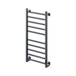 Полотенцесушитель электрический Veconi Barro-A П10 500x1000 мм B10050GR-A, графит брашинг - фото 