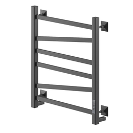 Полотенцесушитель электрический Veconi Barro-C П6 500x600 мм B6050B-C, чёрный - фото 