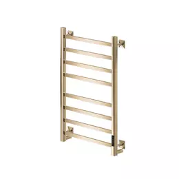 Полотенцесушитель электрический Veconi Barro-A П8 500x800 мм B8050G-A, золото матовое - фото 