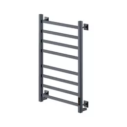 Полотенцесушитель электрический Veconi Barro-A П8 500x800 мм B8050GR-A, графит брашинг - фото 