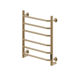 Полотенцесушитель электрический Veconi Cantu-A П6 500x600 мм C6050G-A, золото матовое - фото 