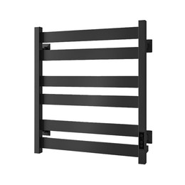 Полотенцесушитель электрический Veconi Piatto П6 500x600 мм P6050B, чёрный - фото 
