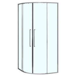 Душевое ограждение Azario SHANGHAI 90x90 см AZ-S43-90-MGR-CL, графит матовый/прозрачное - фото 