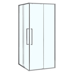 Душевое ограждение Azario SHANGHAI 90x90 см AZ-R43-90-MGR-CL, графит матовый/прозрачное - фото 