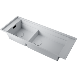 Кухонная мойка Omoikiri Sintesi Pro 114-2-U/I wh 4997449, белый - фото 