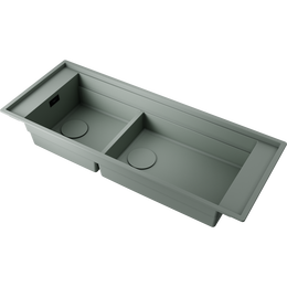 Кухонная мойка Omoikiri Sintesi Pro 114-2-U/I wg 4997453, wind green - фото 