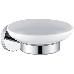 Мыльница Allen Brau Priority 6.31005-00, цвет белый/хром - фото 