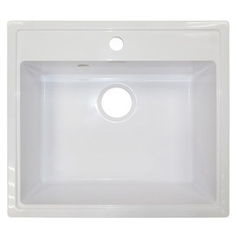 Кухонная мойка Azario Onda CS00105221, белый - фото 