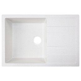 Кухонная мойка Azario Rio CS00105231, белый крап - фото 