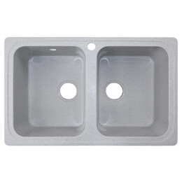 Кухонная мойка Azario Alba CS00105219, серый - фото 
