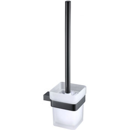 Ершик для унитаза Allen Brau Infinity 6.21008-31, цвет белый/чёрный матовый - фото 