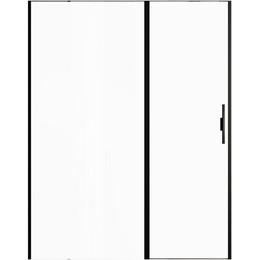 Душевая дверь Allen Brau Priority 160 см 3.31039.BBA (стекло 8 мм) чёрный/прозрачное - фото 