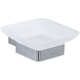 Мыльница Allen Brau Infinity 6.21004-00, цвет белый/хром - фото 