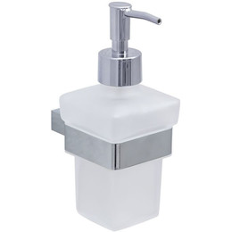 Дозатор для жидкого мыла Allen Brau Infinity 6.21006-00, цвет белый/хром - фото 