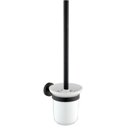 Ершик для унитаза Allen Brau Priority 6.31008-31, цвет белый/чёрный матовый - фото 