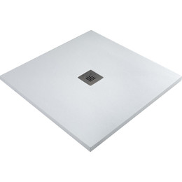 Каменный поддон Allen Brau Priority 90x80 см 8.31001-21, белый камень - фото 