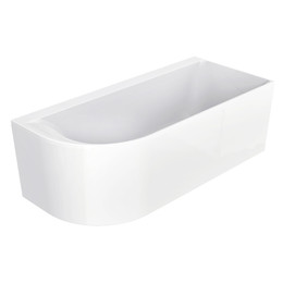 Ванна акриловая Azario Creo Ceramique Mist B 180x80 см AZ-8649-B-1.8, в комплекте с сифоном и металлической рамой - фото 