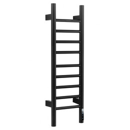 Полотенцесушитель электрический Wonzon & Woghand Bonn П9 218x800 мм WW-AL4092-MB, чёрный - фото 