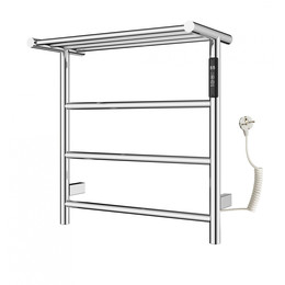 Полотенцесушитель электрический Wonzon & Woghand Bonn с полкой П4 450x499,5 мм WW-AL402-CR - фото 