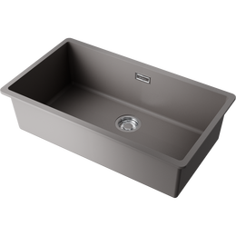 Кухонная мойка Omoikiri Kata 74-U gr 4997566, leningrad grey - фото 