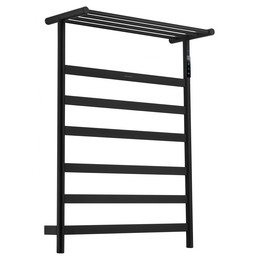 Полотенцесушитель электрический Wonzon & Woghand Essen с полкой П7 548x774 мм WW-A403-MB, чёрный - фото 