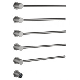 Полотенцесушитель электрический Wonzon & Woghand Hamburg П5 520x665 мм WW-AL315-BR, никель - фото 