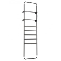 Полотенцесушитель электрический Wonzon & Woghand D&uuml;sseldorf П9 450x1620 мм WW-A205-GM, темный графит - фото 