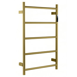 Полотенцесушитель электрический Wonzon & Woghand Bonn П5 450x738 мм WW-AL405-BG, золото - фото 