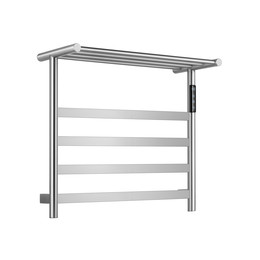 Полотенцесушитель электрический Wonzon & Woghand Essen с полкой П5 548x509,5 мм WW-A402-BR, никель - фото 