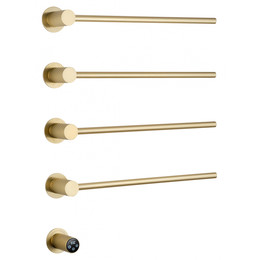 Полотенцесушитель электрический Wonzon & Woghand M&uuml;nchen П4 522x610 мм WW-A354-BG, золото - фото 