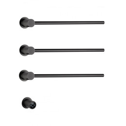 Полотенцесушитель электрический Wonzon & Woghand Hamburg П3 520x515 мм WW-AL313-GM, темный графит - фото 