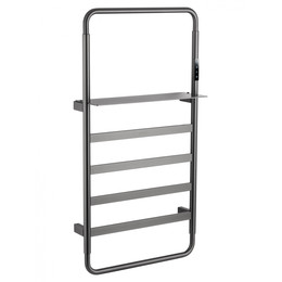 Полотенцесушитель электрический Wonzon & Woghand D&uuml;sseldorf П7 450x920 мм WW-A203-GM, темный графит - фото 