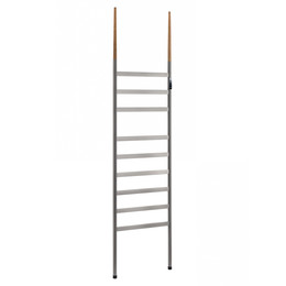 Полотенцесушитель электрический Wonzon & Woghand Bremen П9 450x1800 мм WW-A207-GM, темный графит - фото 