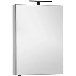 Зеркало-шкаф Aquanet Алвита 60 см 00183989, серый антрацит - фото 