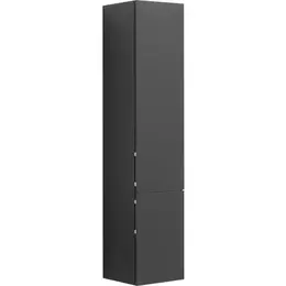 Пенал подвесной Aquanet Алвита 35 см 00240197, серый антрацит - фото 