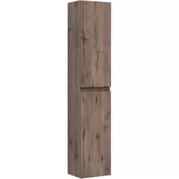 Пенал подвесной Aquanet Нота New 30 см 00334195, дуб веллингтон табак - фото 