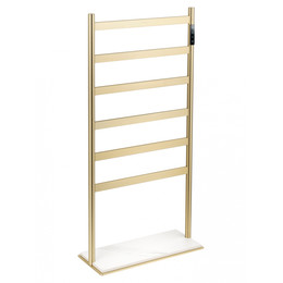 Полотенцесушитель электрический Wonzon & Woghand Essen П6 475x958 мм WW-A406-BG, золото - фото 