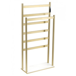 Полотенцесушитель электрический Wonzon & Woghand Essen П7 475x958 мм WW-A407-BG, золото - фото 