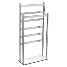 Полотенцесушитель электрический Wonzon & Woghand Essen П7 475x958 мм WW-A407-BR, никель - фото 