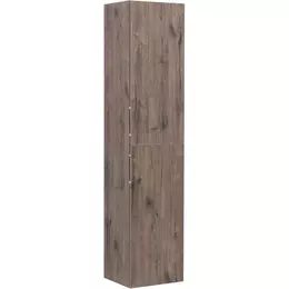 Пенал подвесной Aquanet Алвита New 35 см 00334189, дуб веллингтон табак - фото 