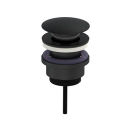 Донный клапан Wonzon & Woghand WW-88SS07-MB, чёрный - фото 