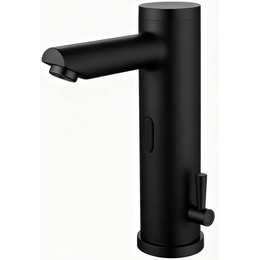 Смеситель для раковины электронный SantiLine Photocell SL-9025MB, чёрный - фото 