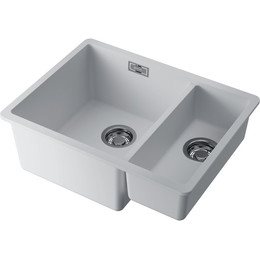 Кухонная мойка Omoikiri Kata 55-2-U WH 4997526, белый - фото 