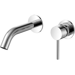 Смеситель для раковины настенный SantiLine SL-9005 (со скрытой частью) - фото 