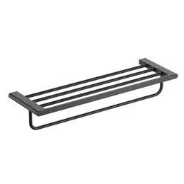 Полка для полотенец Timo Luiro 18458/03, цвет чёрный матовый - фото 