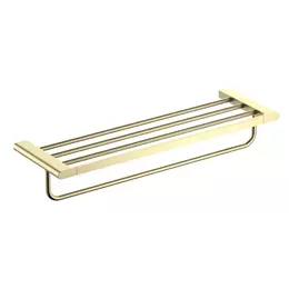 Полка для полотенец Timo Luiro 18458/17, цвет золото матовое - фото 