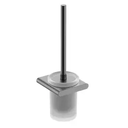 Ёршик для унитаза Timo Luiro 18461/18, цвет чёрное золото - фото 