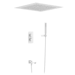 Душевая система для ванны Timo Petruma SX-5019/16SM (со скрытой частью) белый матовый - фото 